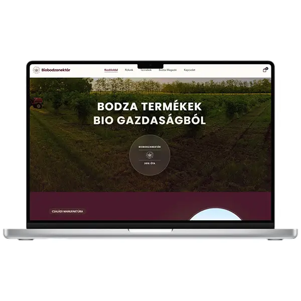 Webshop készítés